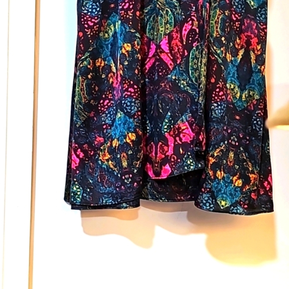 BCBGeneration formal Occasion dress Multi colors small nwt - Picture 8 of 12